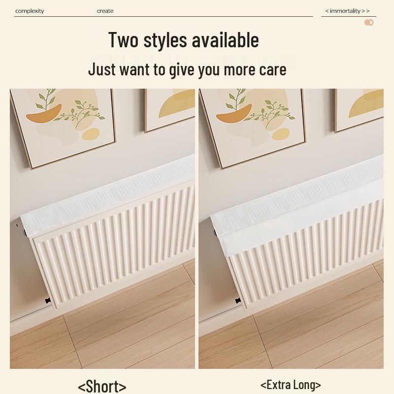 Dekorativní litinový kryt radiátoru: Polozakrytý protiprachový kryt a protikouřový štít