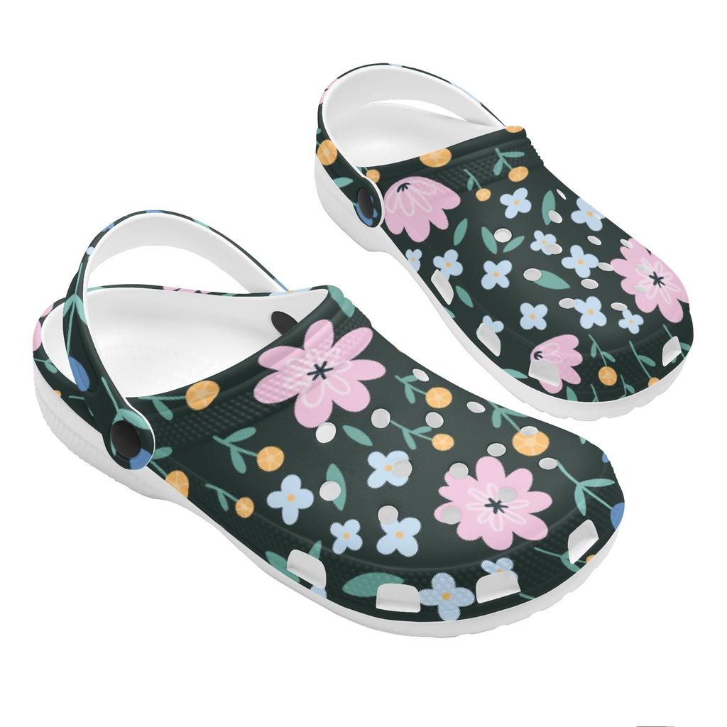 Fashion Printed EVA Clogs Slippers Men Women Ventilated Breathable Slip On Casual Sandals Soft Sole Summer Shoes Casual Walking