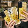 Phone Case: 2D Flat Design Suitable for Samsung Galaxy A34 A35 M05 M06 S20 S22 S21 FE Plus 5G Protective Case, Little Bee, Perfect Christmas and Hallo