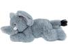Wild Republic Fluffy African Elephant Plush Toy, Made from Recycled Materials, Ecokinz, W11 X D23 X H10cm, 24805