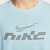 Nike Miler Flash Fashion Comfortable Skin-Friendly Trendy Solid Color Short Sleeve T-Shirt Men Tops Glacier-Blue IB4128-474