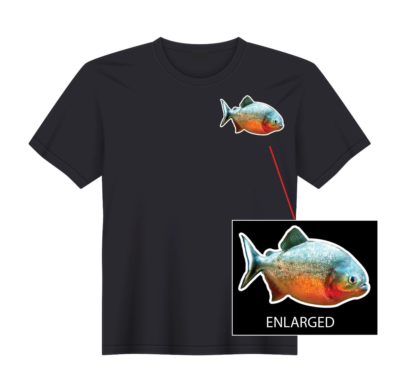 Piranha Tropical Fish Aquarium Amazons Flesh Eater T-Shirt NEW S, M, L, XL M