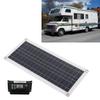 30W Solar Panel 30A Charger Voltage Controller Kit Polycrystalline Silicon for 12V Car RV Boat Marin