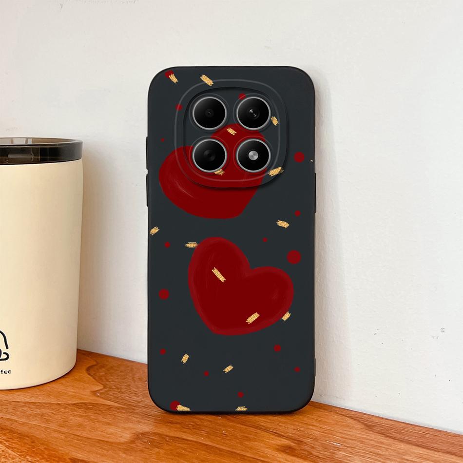 For Poco M8 Pro Case Cute Design Shockproof Phone Protector Soft Liquid Silicone High Quality Back Cover For Poco M 8 M8Pro Capa