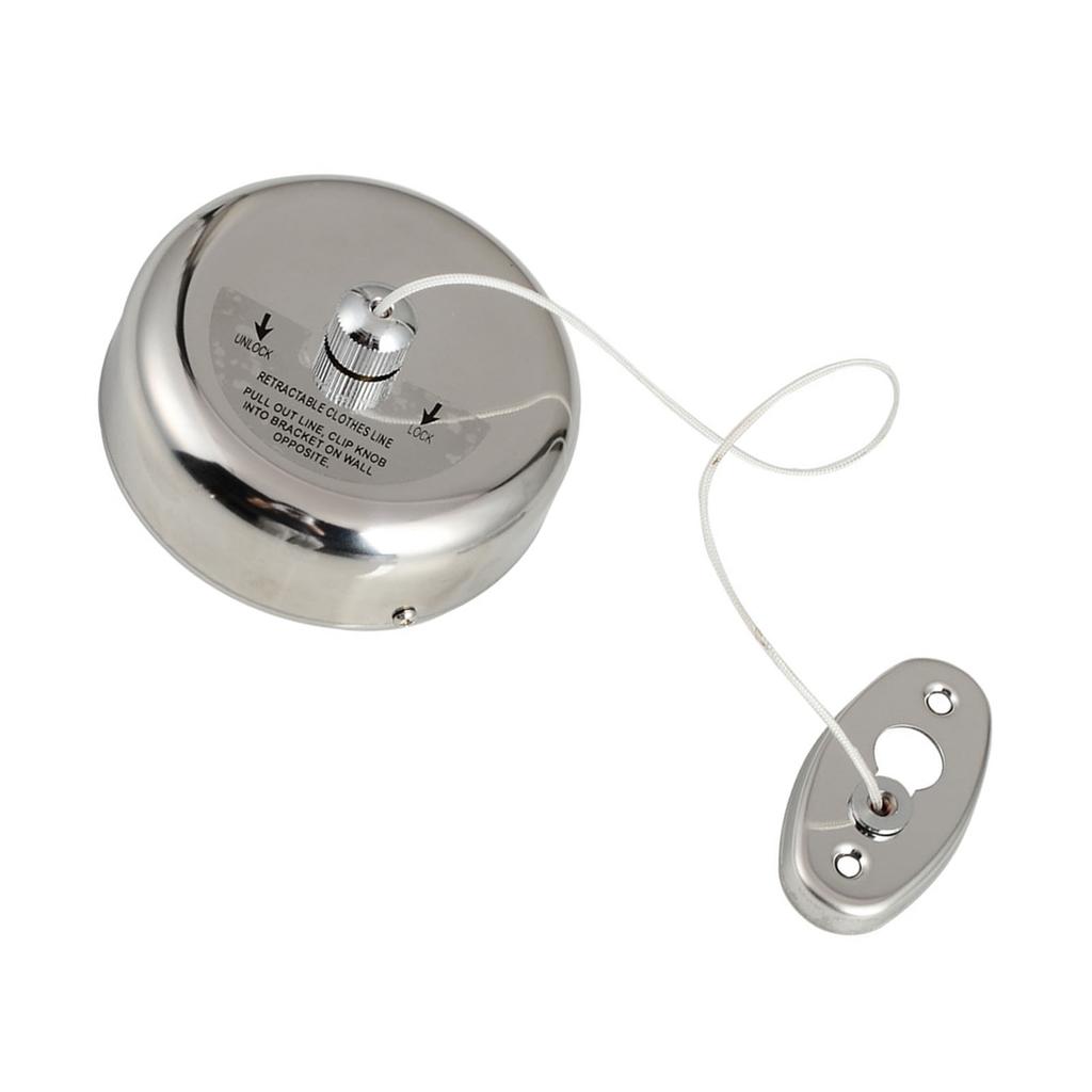 Uscător de Rufe Retractabil Oțel Inoxidabil Heavy Duty Capacitate Greutate 22 Lbs Cablu 2.8M Uscare Duș Rufe Linie Raft