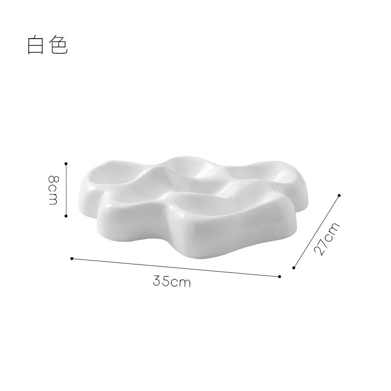 Irregular Glacier Pallet Desktop Storage Box Jewelry Cosmetics Debris Aromatherapy Organizing Nordic Storage Storage Pallet
