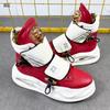 Fashion European-style High-top Red Fashionable Men's Shoes - Original Men's Casual Shoes - High Heel Thick Sole Shoes A3