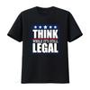 Think While Its Still Legal T Shirt Multiple Colors Available Perfect for Expressive Wear Vintage Washed Graphic Slightly