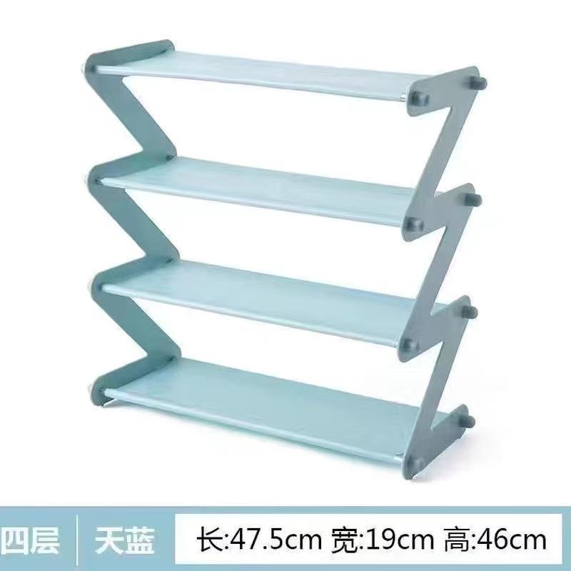 

Простой шкаф для хранения обуви, хранение обувных коробок, многослойная сборка, Z-образная обувница, складная обувница, маленькая обувница