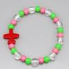 BONBEAU Vivid color airplane charm acrylic ball Bracelet 6 colors