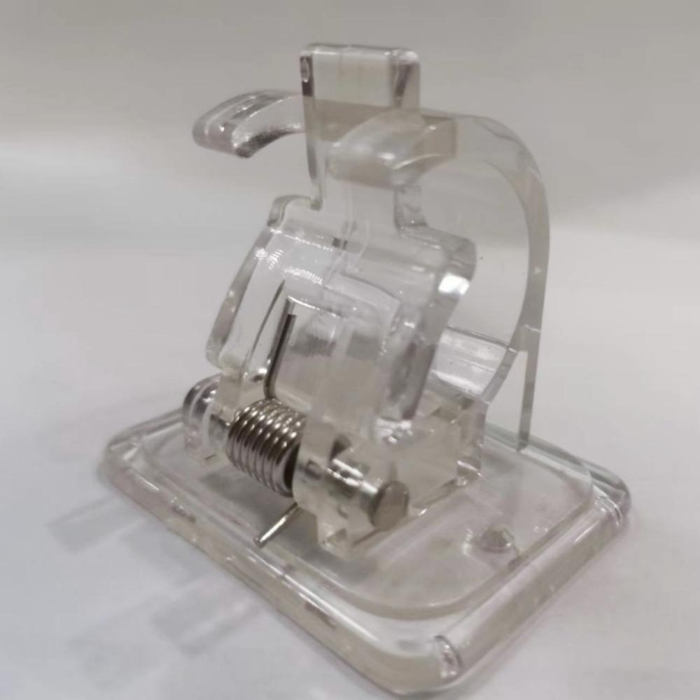 4Pcs Self Adhesive Shower Curtain Hanging Bracket Holder Wall Bracket Curtain Rod Clip Clamp Hook