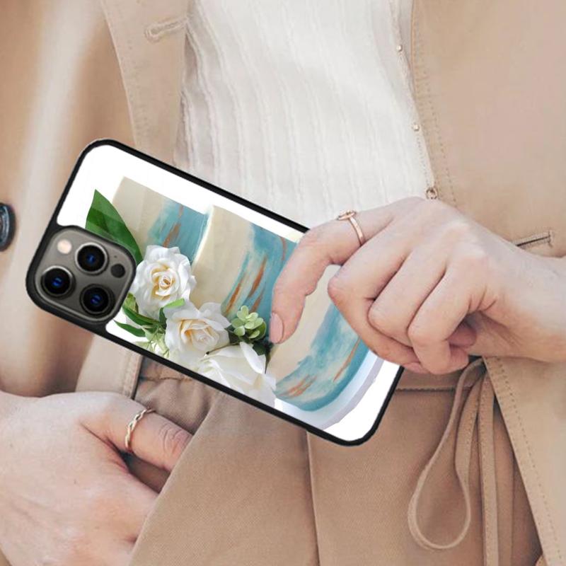 

Luxury Wedding Cake Desert Magnetic Phone Case For APPLE iPhone 17 Air 16 14 13 12 Pro Max 15 Plus Wireless MagSafe Cover iPhone 13mini
