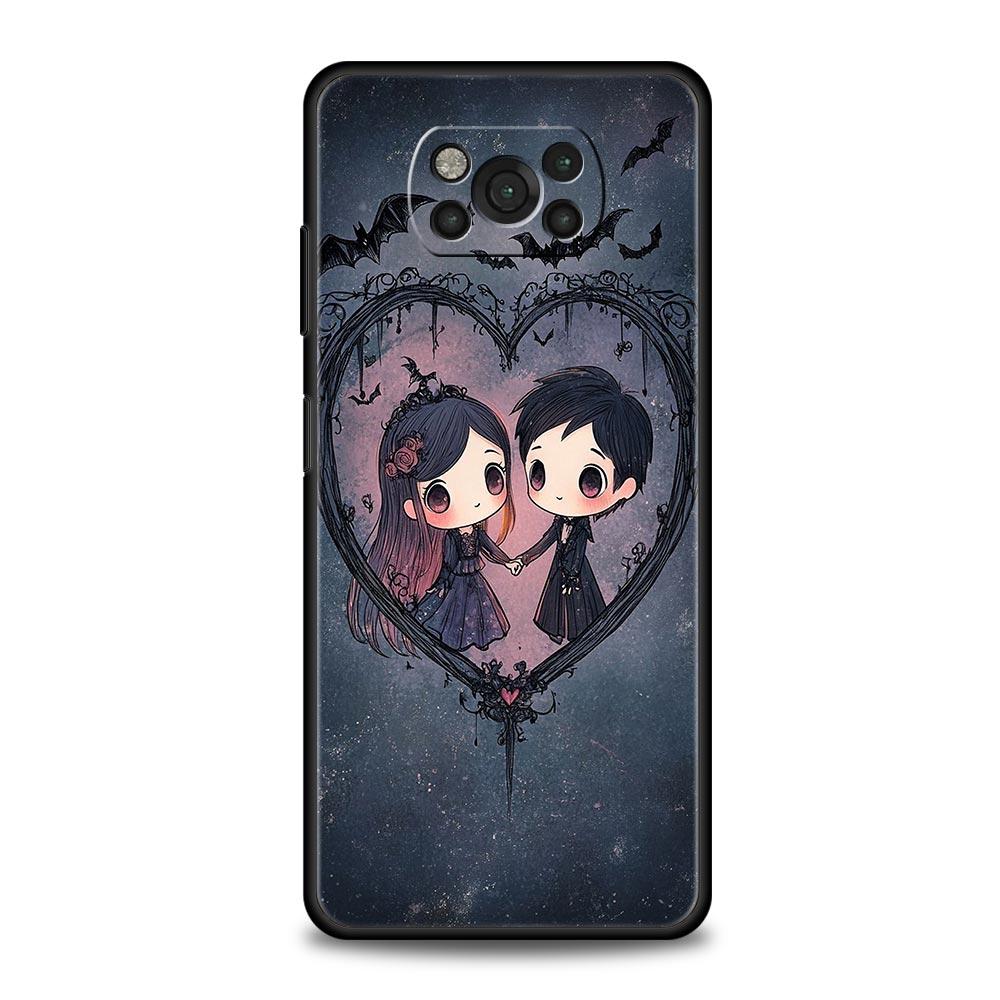 Cartoon Art Phone Case Cover for Xiaomi Poco F7 Ultra F6 F5 F4 F3 X6 X5 X4 X3 NFC C51 C55 M4 GT 5G Soft TPU Shell Fundas Capas