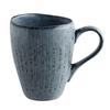 Vintage Coffee Mug Irregular Ceramic Mug Hand Painted Blue Coffee Cups Porcelain Milk Tea Mug Gift Office Cafe Drinkware 300ML