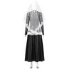 Osaragi Cosplay Anime Sakamoto Days Costume Wig Dress Veil Coat Outfit Women Assassin Shishiba Halloween Carnival Full Set