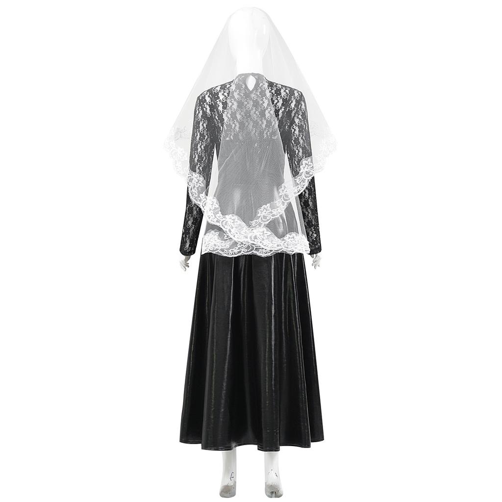 Osaragi Cosplay Anime Sakamoto Days Costume Wig Dress Veil Coat Outfit Women Assassin Shishiba Halloween Carnival Full Set