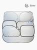 6 Pieces/Set Car Sunshade Windshield Covers Anti Snow Ice Window UV Protection Shield Reflective Sun Block Front Rear Back Side