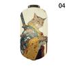 20x35cm Japanese Kimono Samurai Cat Art Pattern Lantern Restaurant Izakaya Cuisine Decor Advertising Sign Ukiyo-e Cloth Lanterns
