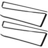 ABMH-For Kitchen Roll Rack Wrought Iron Paper Towel Holders Under Cabinet Mount 2Pcs Toilet Tissue And Towel Storage For Kitchen