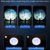 Powerful LED Flashlight Ultra Strong Light Torch USB Rechargeable Outdoor Camping Lamp Long-range Zoom Lantern Power Display