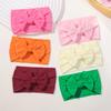 5Pcs Cute Bows Baby Headband Baby Girl Hair Bands For Newborn Infant Soft Elastic Turban Headwear Baby Hair Accessories