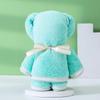 Coral Fleece Bear Towels Gift Set With Plush Hand Towels For Weddings And Birthdays