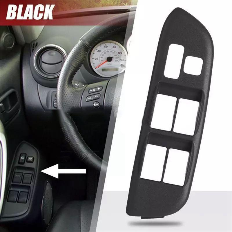 Left Front Door Armrest Upper Panel 74232-42080-B0 For Toyota RAV4 2001-2004 Window Lift Switch Bezel Cover 7423242080