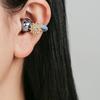 Elegant Flower Shaped Ear Clip Attachment For FreeClip 1 2 Earbuds Enhancer Sparkling Zircons Embellishment
