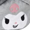 Marushin Kuromi Face Pocket Kuromi Perfect for and Elementary Perfect for Character 3065014500 Pouch, Pocket, Preschool, Kindergarten, School, Girls,