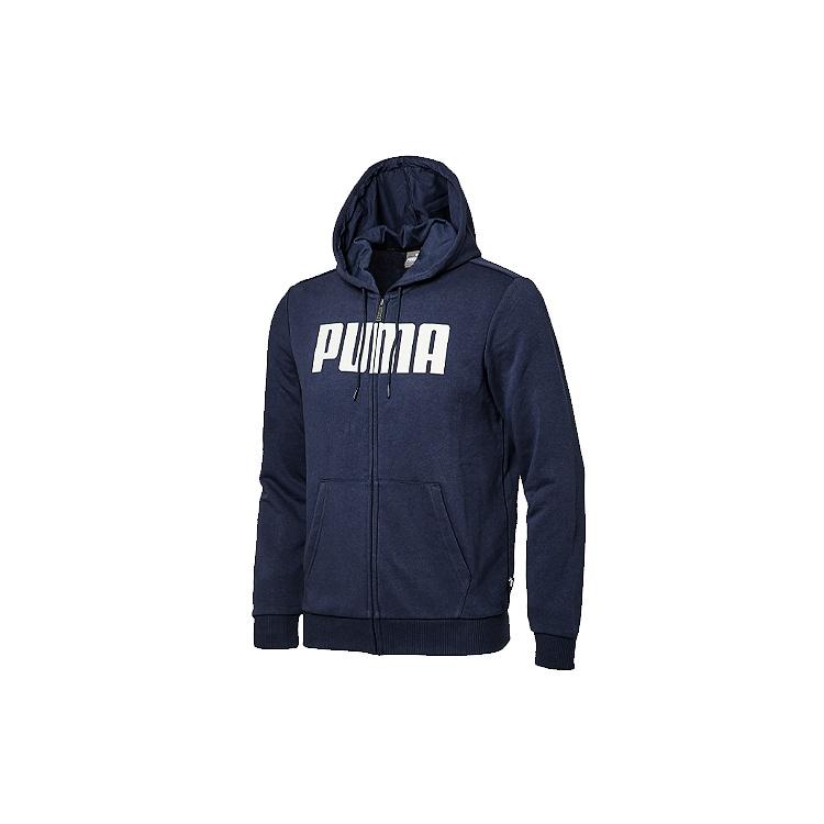 PUMA Printing Hooded Blue Jacket Men s 855280-03 XL