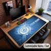 Large Mouse Pad Manchester City Print Custom Name Text Desk Mat for Office Gaming