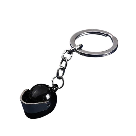 

Yousheng Keychain Pendant Mini Motorcycle Helmet Key Chain Helmet-Shaped Key Holder Bag Charm Motorcycle Car Accessory