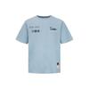 SS22 Plaid Seagull Patch Letter Casual T-Shirt Men Tops Blue 2ESHTM2TS534XXCT
