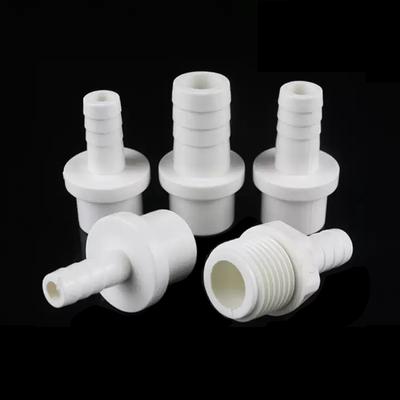 1-10PC 20-25mm To 8/10/12/14/16/18/20mm White PVC Hose Quick Connector Hard Tube Plastic Pagoda Joint PVC Pipe Adapter Fittings