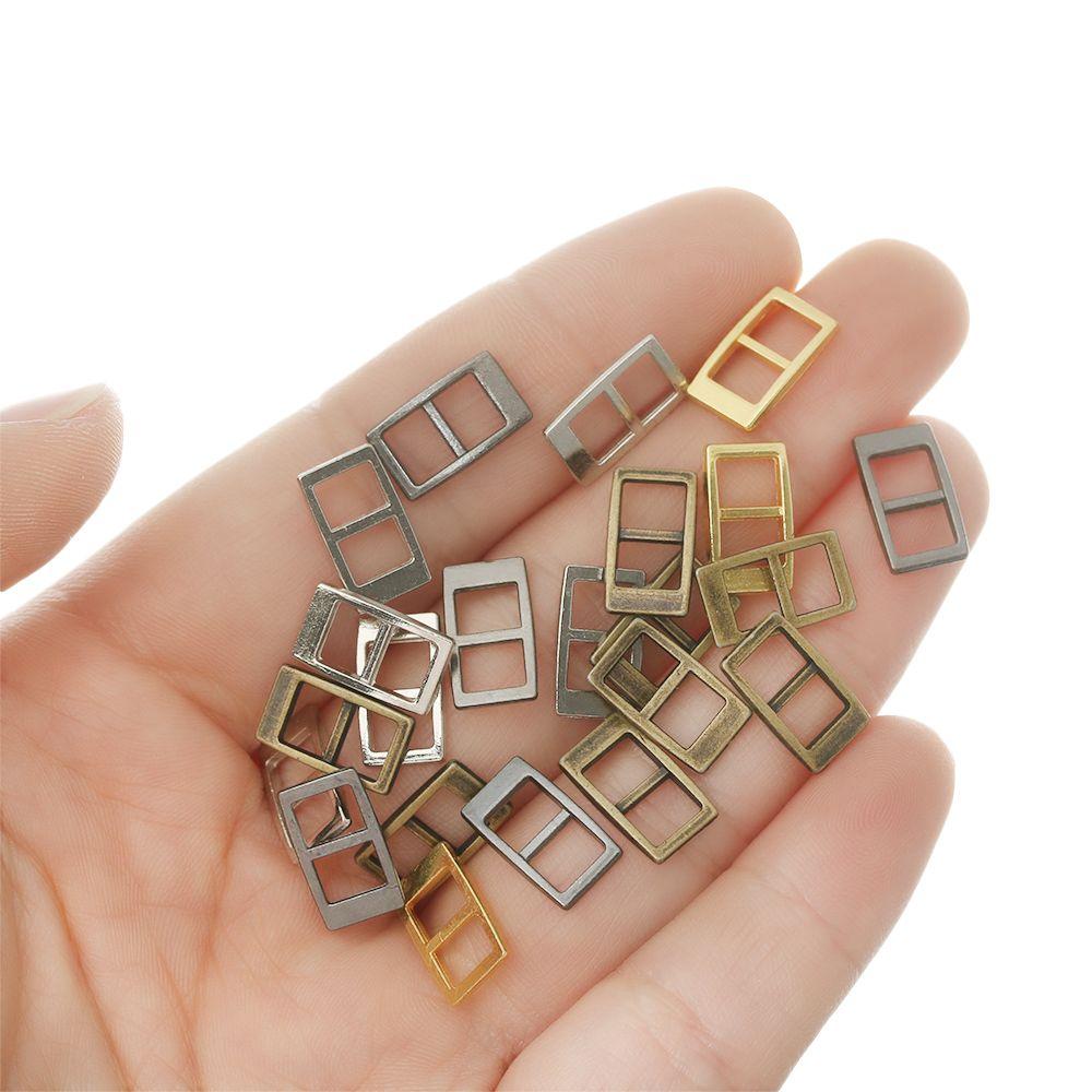 5mm Mini Ultra-small 4 Colors Tri-glide Buckle Belt Buttons Doll Bags Accessories Diy Dolls Buckles