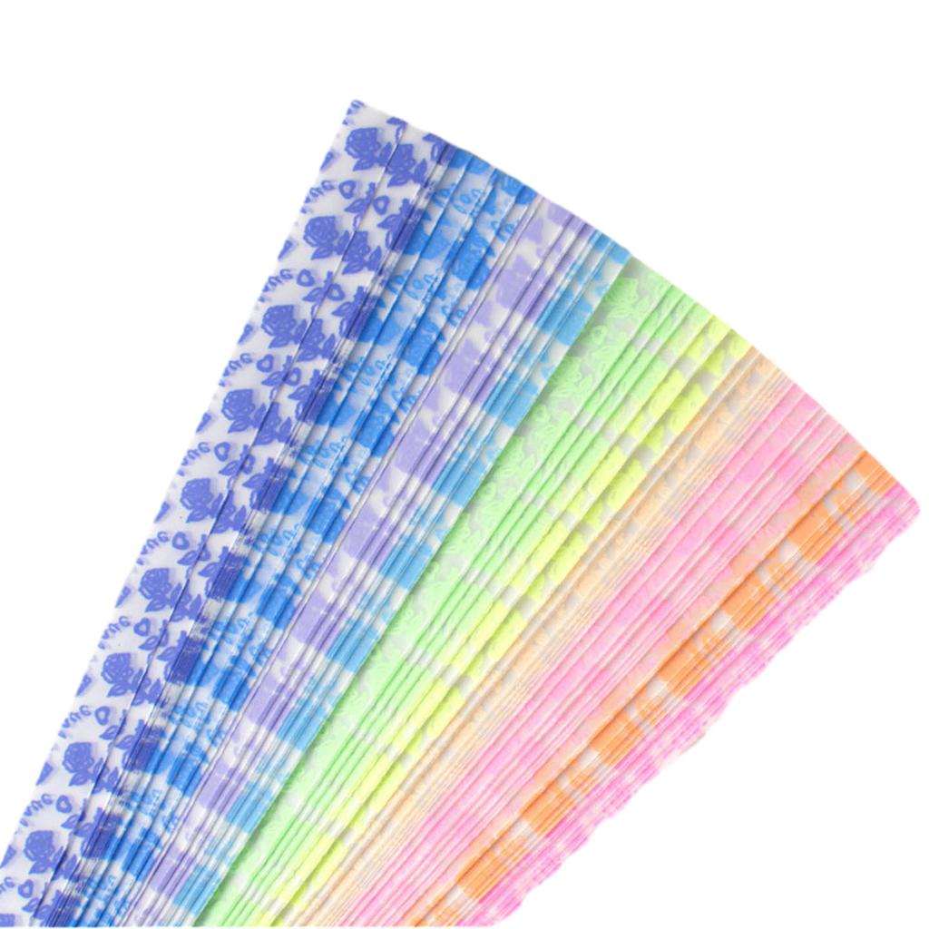 Star Folding Paper Star Paper Strips Double Sided Folding Star Paper Strips Star Decorations Folding Paper for Art Craft