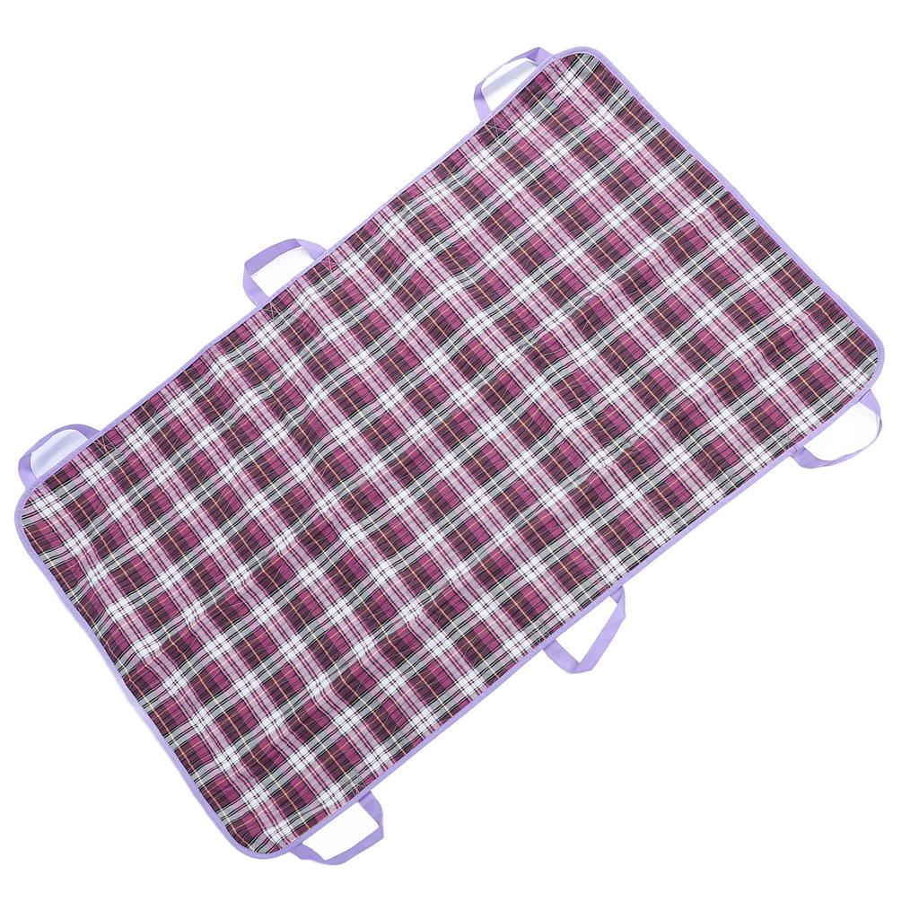 Positioning Bed Pad with Handles Waterproof Reusable Incontinence Patient Lift Bed Pad for Home
