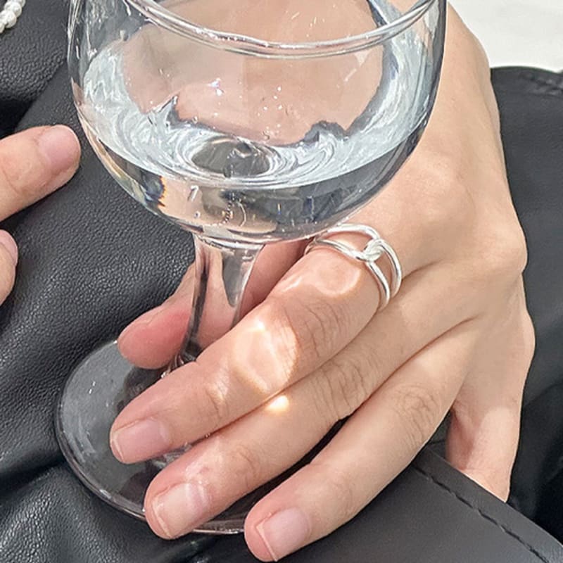 Ctwins SILVER925 BOLD TWIST RING