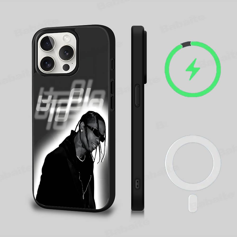 Luksusowe Etui Travis Scott Cactus Jack Na Telefon Dla IPhone 17 16 15 14 13 12 11 Pro Max Plus Dla Magsafe Magnetyczna Obudowa