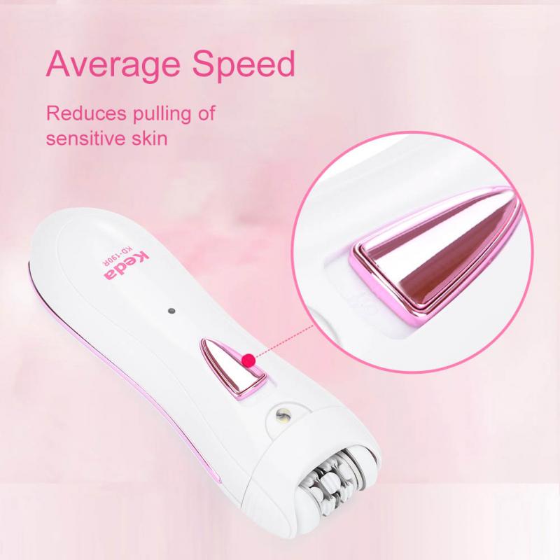 Pilator Women Shaver Lady Shaving Device Painless Hair Removal Pilator for Face ...