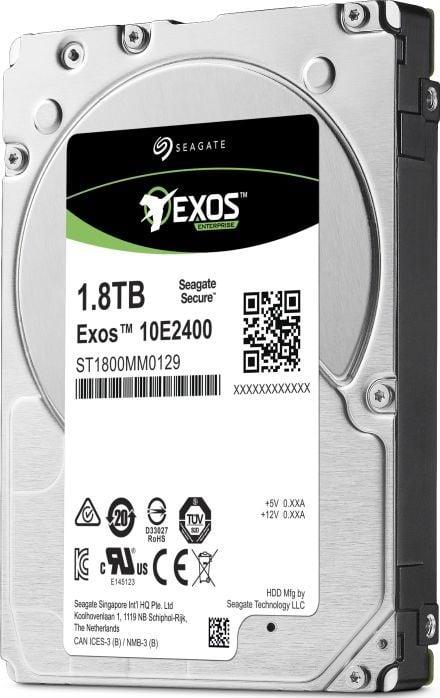 Seagate Exos 10E2400 Internal Hard Drive 1.8 TB Black