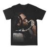 Quavo Unisex Bawełniany T-shirt Casualowy Fajny Styl Czarny HipHop Rap Muzyka Artysta Nadruk Koszulka