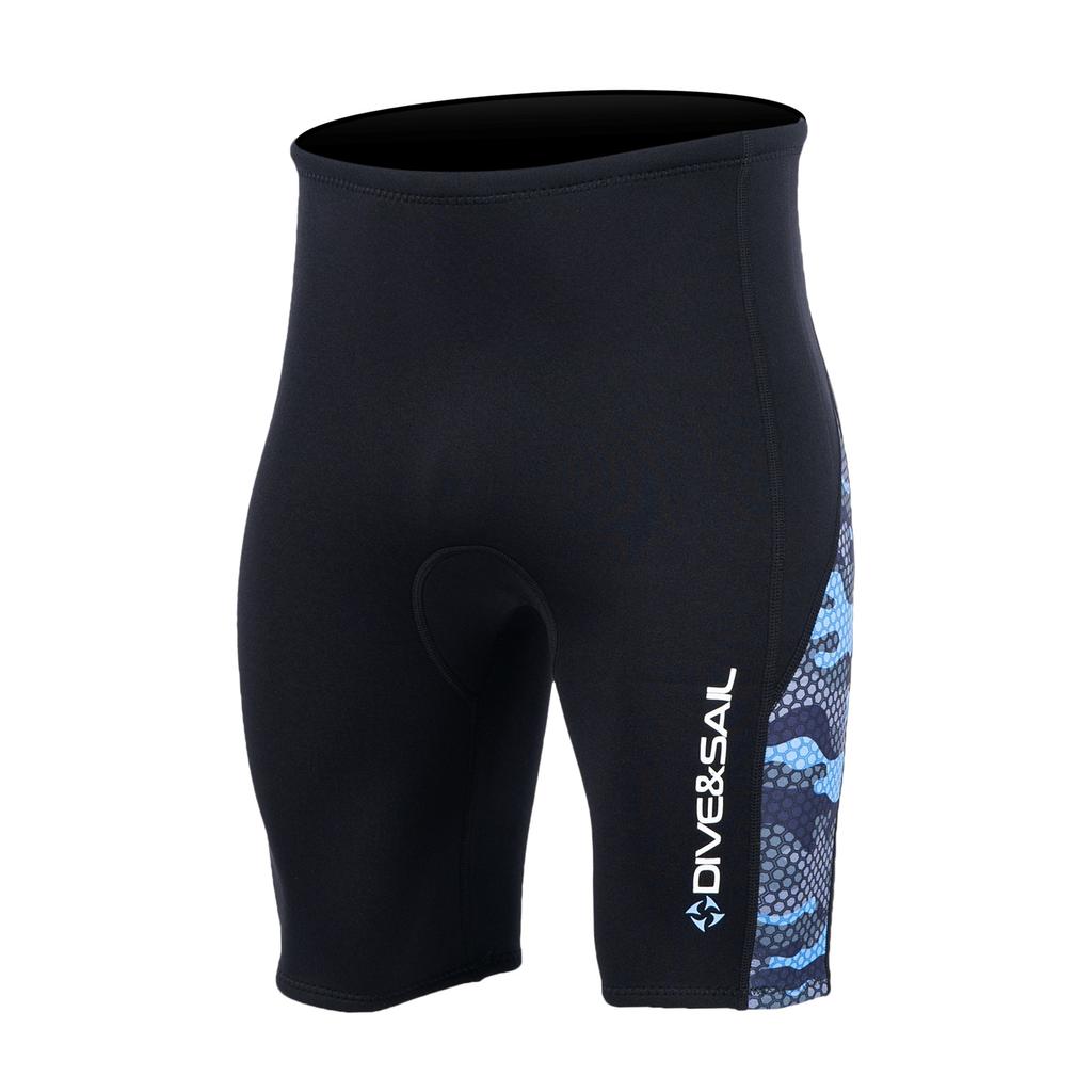 2mm Neoprene Wetsuit Shorts Men Thermal Wetsuit Pants for Surfing Diving Canoing Kayaking M