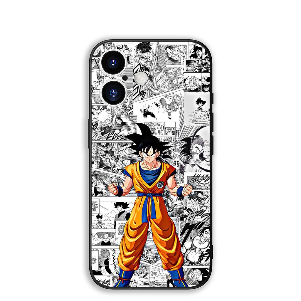 

for Xiaomi Redmi Note 12 10 11 9 Pro 10C 12C 9T 9A 10A 12S Note11 Note12 5G 4G Phone Case Super Vegeta Dragons Gokus Balls Z Redmi Note 12 5G