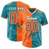Custom Split Personalized Lightning Pattern Football Jersey Personlized Team name and you name, number V-Neck T-Shirts