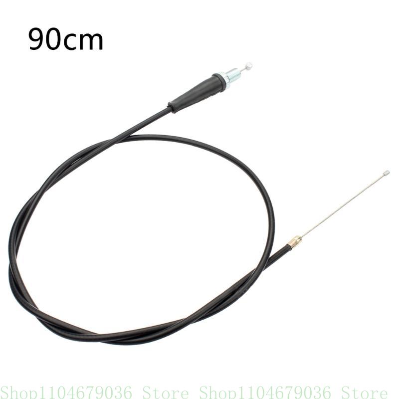 Motorcycle Throttle Cable Straight Head Motorcycle Throttle Oil Cable Line Easy talls for 50cc 90cc 110cc 125cc 140cc 90CM