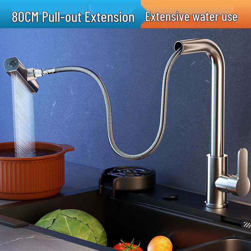 Yuanbin Yanno Kitchen Pull-Out Waterfall Faucet