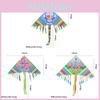 Weifang New Style Kite Wholesale Children's 1.7m Long-tailed Rainbow Kite