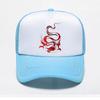 Chinese Dragon Unisexs Baseball Caps Totem Belief Womens Unisex Snapback Hat Outdoor mesh ventilate Gorras Trucker Cap