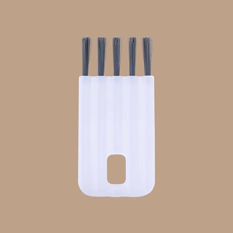 Nový multifunkční flexibilní štětec s mezerou Kryt misky Drážka štětec s mezerami pro domácnost Měkké štětiny Čisticí štětec Cepillo De Limpieza